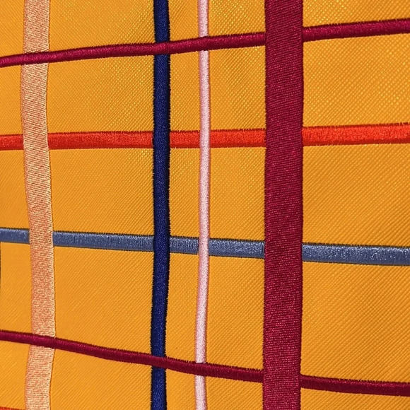 Studio DIY Can’t Clutch This Yellow Plaid Clutch. Like New. - Picture 4 of 9